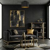 plafonsko svetlo arden 1xE27/15W/230V, prečnik 25 cm, crno | Eponuda.com