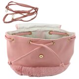 Dječji ruksak s plišanim ušima i podesivim remenom, roza, 22 cm, 4 l | shoptok.hr