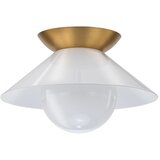 Quintiesse qn-saucer-fm-ab-opal - plafonsko svetlo saucer 1xE27/40W/230V zlatna | Eponuda.com