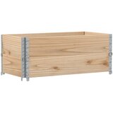  Okviri za palete 2 kom 100 x 50 cm od masivne borovine | Eponuda.com