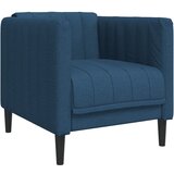 vidaXL Naslanjač modro blago, (21113649) | Shoptok.si