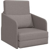 SOFA Floor Sofa Bed 2-in-1 Taupe 65x80x83 cm Fabric, (22094457) | Shoptok.si