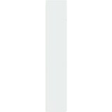 vidaXL Ozka omara za shranjevanje bela 70x42,5x225 cm inženirski les | Shoptok.si