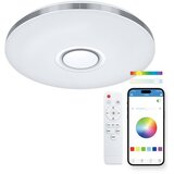 Ksix Aura SmartLED stropna svjetiljka, ugrađeni zvučnik 5 W, RGBIC+CCT, 49cm | shoptok.hr