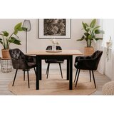 MID.YOU Jedilna miza , črna, hrast artisan | Shoptok.si