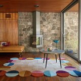 Flair Rugs Bež ročno tkana volnena preproga 120x170 cm Mia Textured Scallop – | Shoptok.si