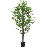 vidaXL Umjetna biljka fikus 1260 listova 200 cm zelena | shoptok.hr