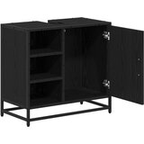  Kupaonski ormar Crni hrast 65 x 33 x 60 cm Konstruirano drvo | shoptok.hr