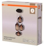 Osram Napojni kabl NEEDLE PENDANT 4xE27/25W/230V antracit | Eponuda.com
