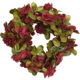  Božićni cvjetni vijenci 6 kom crvena boja vina 250 cm | shoptok.hr
