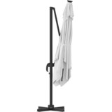 Roma Suncobran Bež 286 x 284 x 265 cm Aluminij i poliester | shoptok.hr