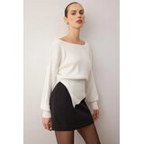 TRENDYOLMILLA ženski duks Twoaw26Kz00086, ecru-ecru Cene