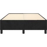  Okvir za krevet s oprugom crni 120 x 200 cm baršunasti | shoptok.hr