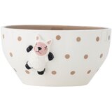 Bloomingville Mini Bijela/smeđa dječja zdjelica od kamenine ø 14 cm Dolly – Cijene
