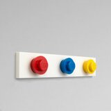Lego kuke za kačenje na nosaču - crvena, plava, žuta Cene