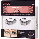 Kiss Magnetic Lashes trepalnice za nanos na magnetno linijo 01 Charm 1 pair Cene