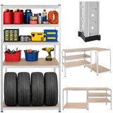 Bigstren metalni regal 180 x 100 x 60 cm, 5 polica, nosivost 1000 kg | shoptok.hr