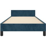  Okvir za krevet bez madraca tamnoplavi 100x200 cm baršunasti | shoptok.hr