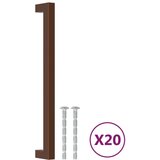  Ručke za ormarić 20 kom brončane 224 mm od nehrđajućeg čelika | shoptok.hr