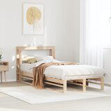 Maison Chic Posteljni okvir - Enojna postelja - Postelja za odrasle brez vzmetnice 90x200 cm trdna borovina-J6742, (21759275) | Shoptok.si