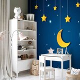  Foto tapeta - Skyline - night sky landscape with stars and moon for children 300x210 Premium | shoptok.hr