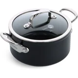 Barcelona Pro Kasserolle 20cm Schwarz