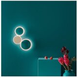  Ondaluce - LED zidno svetlo POIS LED/20W/230V u zlatnoj boji | Eponuda.com