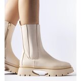 Gemre Beige insulated ankle boots Mombello | shoptok.hr