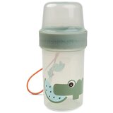 Done By Deer to go 2U1 posuda za grickalice croco zeleno | ePonuda.com