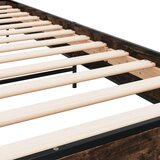  Okvir za krevet boja hrasta 90x200 cm konstruirano drvo i metal | shoptok.hr
