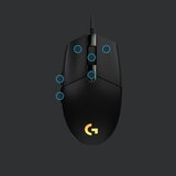 Logitech žična miška gaming usb G203 lightsync - črna | Shoptok.si