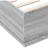  Okvir kreveta boja hrasta 160 x 200 cm od konstruiranog drva | shoptok.hr