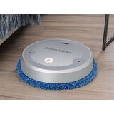 Automatska baterija. bežični robot za mokro čišćenje usb 23cm uv led srebrni | shoptok.hr