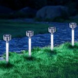 Aigostar LED solarna lampa LED/0,006W/1,2V 36,7cm hrom 6500K IP44 | Eponuda.com