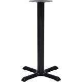  Noga za bistro stol crna 56x56x72 cm od lijevanog željeza | shoptok.hr