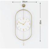 Wallity Zidni sat Mclock-00113, 35x85x7 cm, zlatna boja | Eponuda.ba