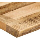 Stolna ploča sa živi rub 120x40x3 8 cm masivno grubo drvo manga | shoptok.hr