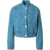 Rich & Royal Prijelazna jakna plava / sivkasto plava / akvamarin / bijela