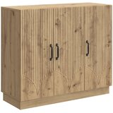  Kreveta Hrast artisan 89 x 34,5 x 77 cm Konstruirano drvo | shoptok.hr