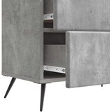  Noćni ormar Betonska siva 62 x 34,5 x 47,5 cm Konstruirano drvo | shoptok.hr