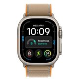 Apple watch ultra 4 gps + cellular 49mm natural titanium case with sand trail loop - s/m (MJAJ4SE/A) Cene