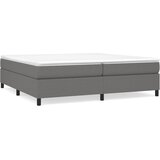  s oprugama i madracem tamnosivi 200 x 200 cm od tkanine | shoptok.hr