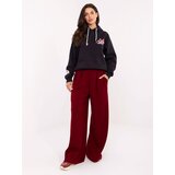 RELEVANCE Sweatpants-RV-DR-A613.69-burgundy Cene