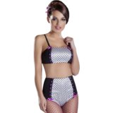  Chael Set sexy veša, Crno-beli Cene