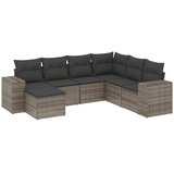  7-dijelni set vrtnih sofa sivi od poliratana | shoptok.hr