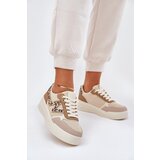 Boto Ladies Sports Shoes On Platform Panther Khaki Lorori | Shoptok.si