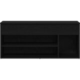 Klupa za cipele crni hrast 102x30 5x45 cm izrađeno drvo | shoptok.hr