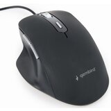 Gembird MUS-6B-02 black, ergonomska miška | Shoptok.si