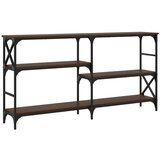  Konzolni stol smeđa boja hrasta 150x29x76,5cm konstruirano drvo | Eponuda.com