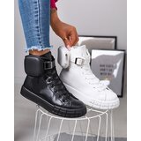 Resti Black women's sport shoes with pouch Efiffe- Footwear | ePonuda.com